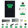 Kit solaire 7KWc + 6KW onduleur hybride + 5KWh batterie – Production solaire élevée et gestion intelligente