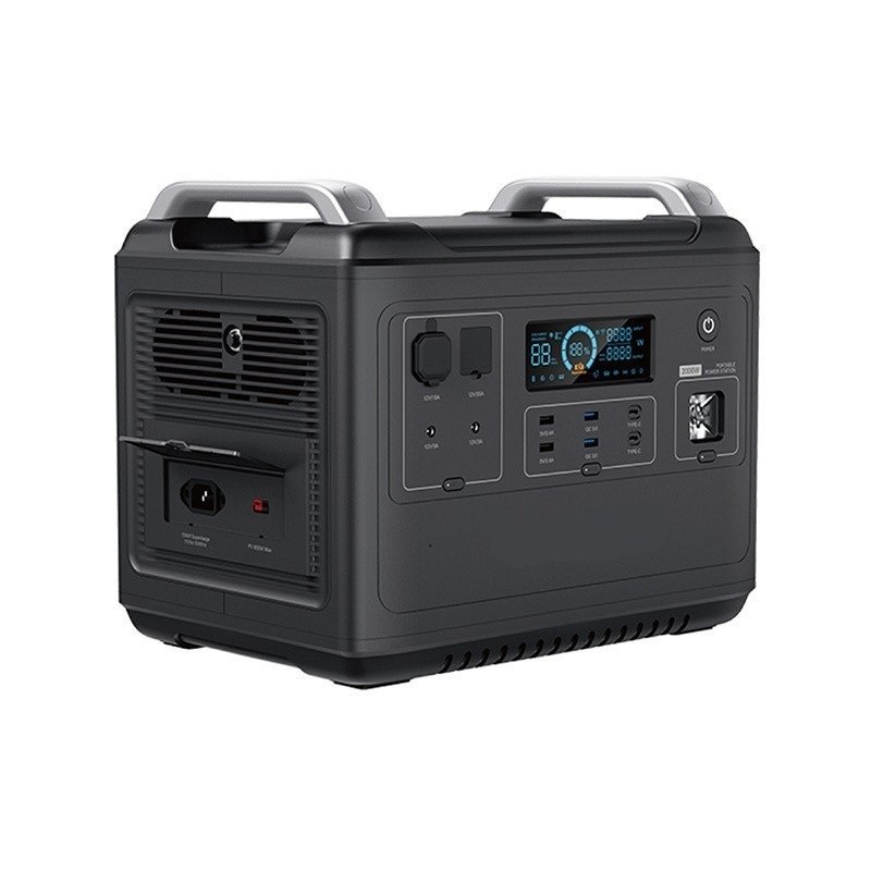 Batterie PLUG & PLAY portable 2000Wh – Puissance AC 4000W, haute sécurité